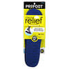 Stress Relief Insoles, Mens 8-13, 1 Pair