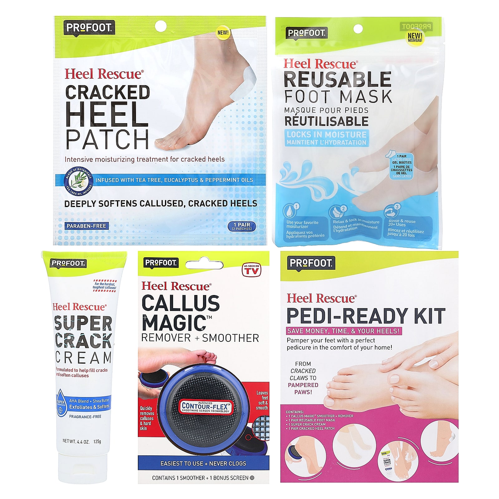 Pedi Ready Kit Piece Kit