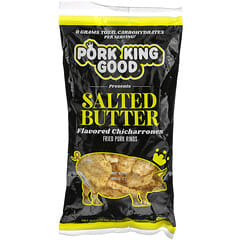 Pork King Good, Flavored Chicharrones, Salted Butter, 1.75 oz (49.5 g)