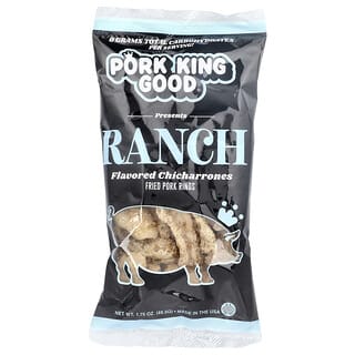 Pork King Good, Gearomatiseerde Chicharrones, Ranch, 1.75 oz (49.5 g)