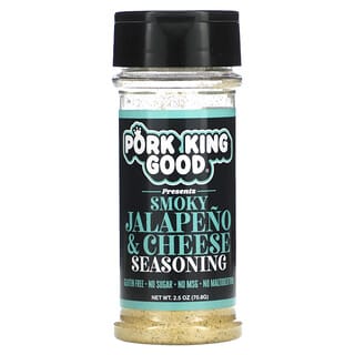 Pork King Good, Rauchiges Jalapeno- und Käsegewürz, 2,5 oz. (70,8 g)