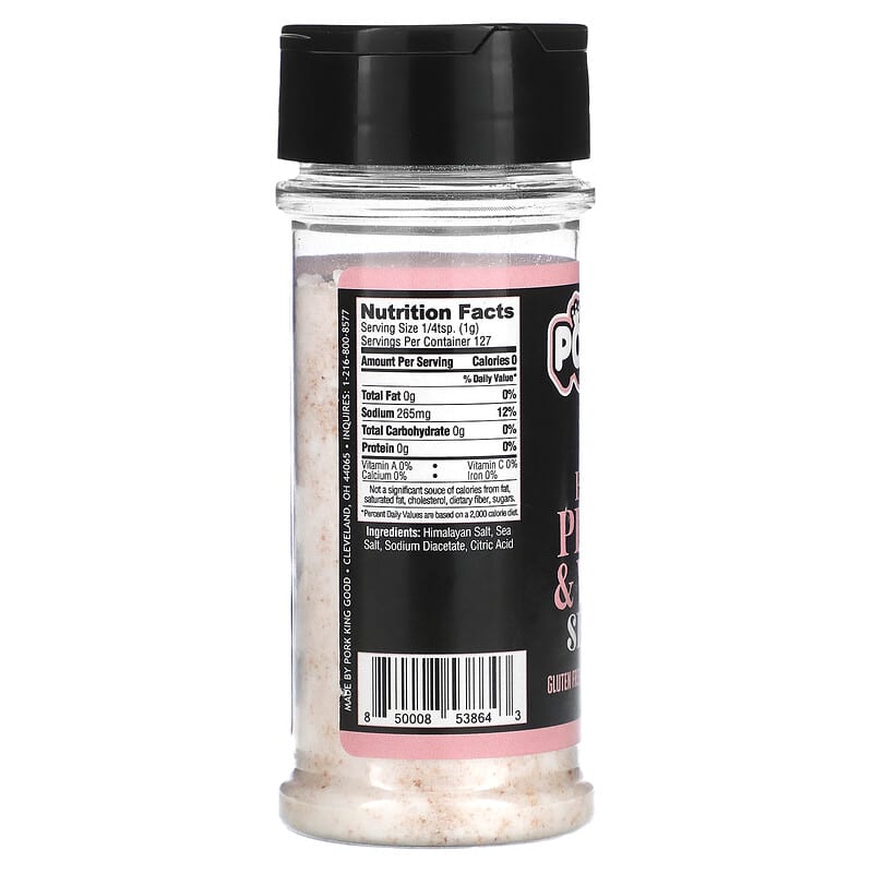 Himalayan Pink Salt & Vinegar Seasoning , 4.5 oz (127.5 g)