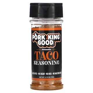 Pork King Good, 墨西哥塔可玉米卷調味料，2.75 盎司（78 克）