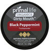 Dirty Mouth Toothpowder, Black Peppermint, 1 oz (28 g)