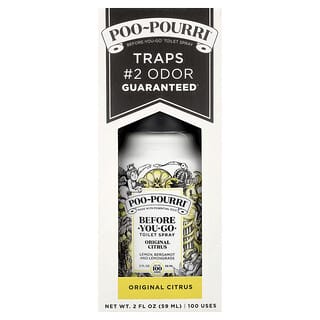 Poo-Pourri, Spray para inodoro Before-You-Go, Aroma original a cítricos, 59 ml (2 oz. líq.)