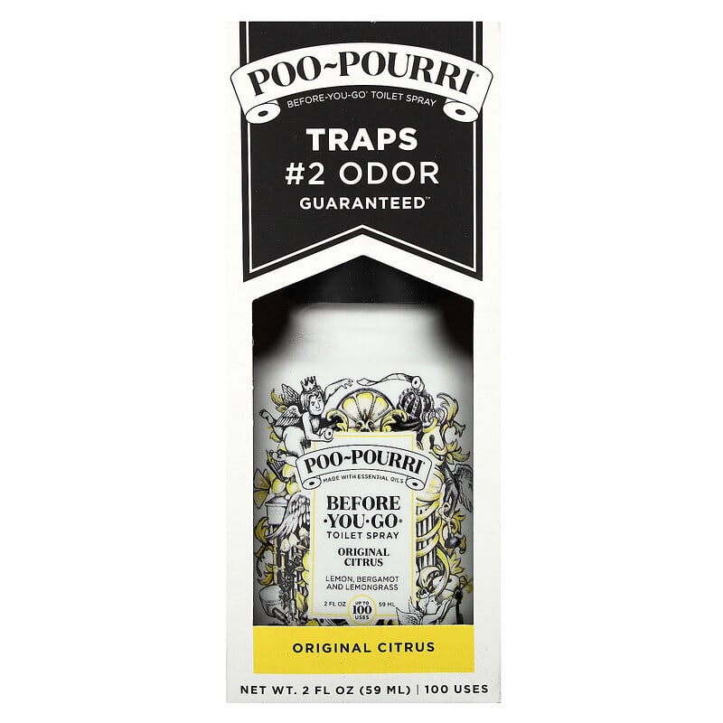 Freeco Before-you-go Toilet Spray | Stops Odour Before It Begins With Essential Oils | Pro-Pack Bulk Savings (Box Of 12x60ml) | Our Absolute Price Per Bottle | Original Citrus Scent