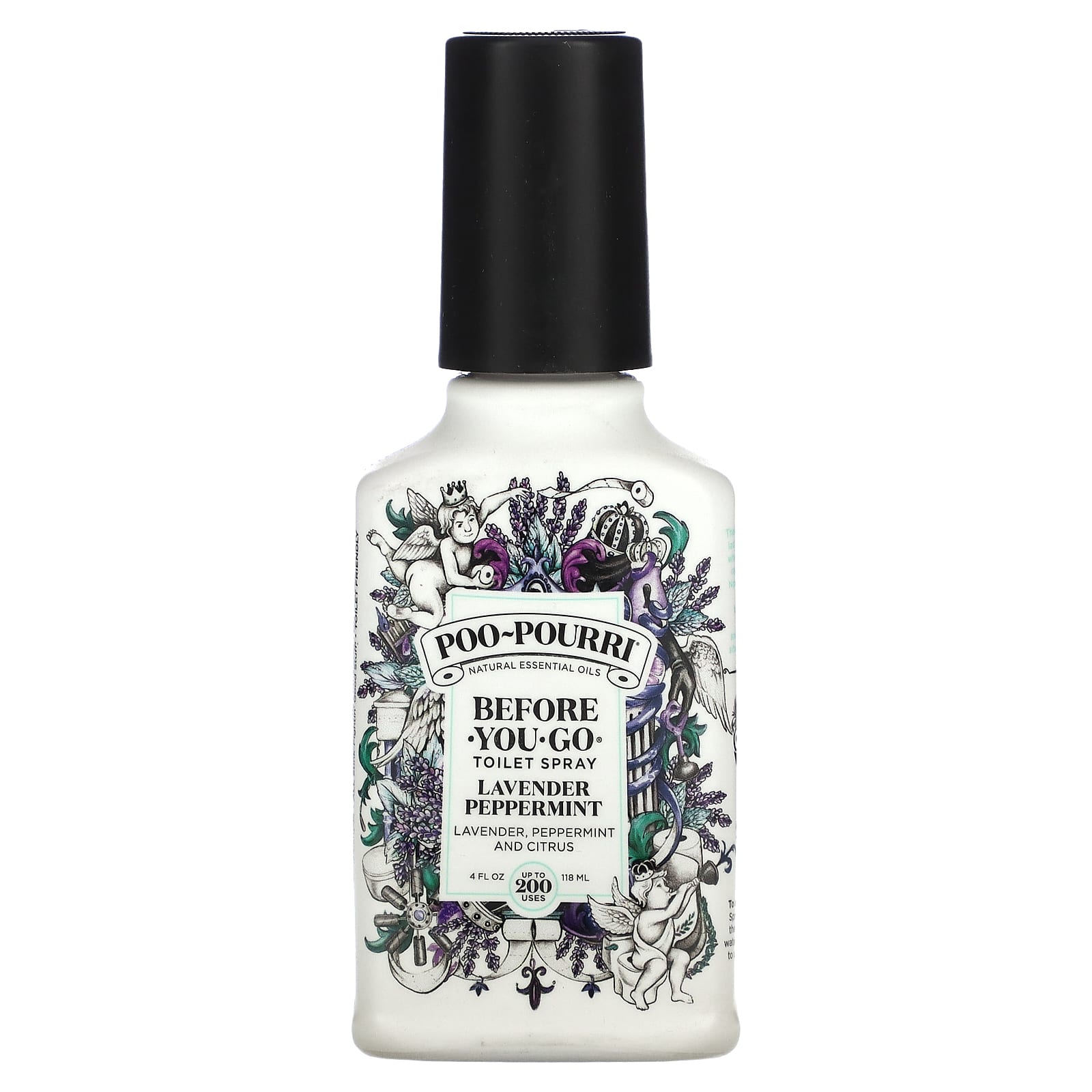 Poo-Pourri, Before-You-Go® Toilet Sprays, Lavender Peppermint, 4 fl oz ...