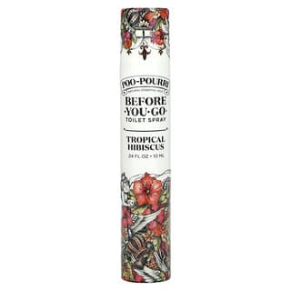 Poo-Pourri, Before-You-Go Toilet Spray, Tropical Hibiscus, 0.34 fl oz (10 ml)