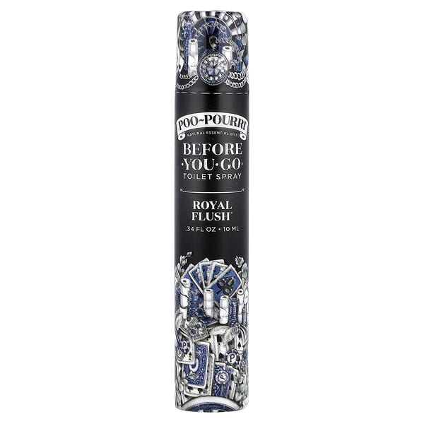 Poo-Pourri, Before-You-Go® 토일렛 스프레이, 로열 플러쉬, 10ml