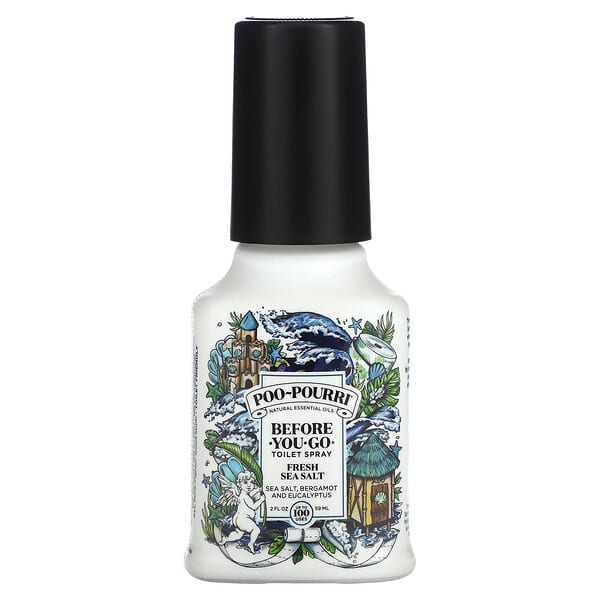 Poo-Pourri, Before-You-Go® 토일렛 스프레이, 프레시 씨솔트, 59ml