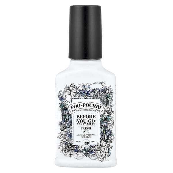 Poo-Pourri, Before-You-Go® 토일렛 스프레이, 프레시 에어, 118ml