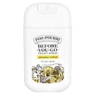 Poo-Pourri, Toaletní sprej Before-You-Go ®, originální citrus, 1 fl oz (30 ml)