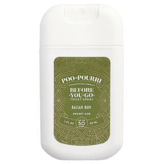 Poo-Pourri, Before-You-Go® Toilet Spray, Pocket Sprayer, Balsam Bum, 1 fl oz (30 ml)
