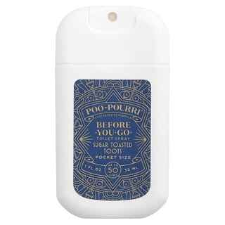 Poo-Pourri, Before-You-Go® Toilet Spray, Pocket Sprayer, Sugar Toasted Toots, 1 fl oz (30 ml)