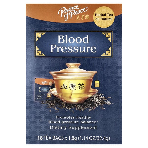 Herbal Tea, Blood Pressure, 18 Tea Bags, 1.14 oz (32.4 g)
