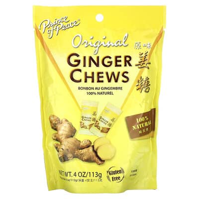 Prince of Peace, Ginger Candy, Original, 4 oz (113 g)