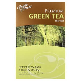 Prince of Peace, 優質綠茶，20 茶包，1.27 盎司（36 克）