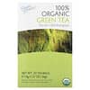 100% органический зеленый чай, 20 чайных пакетиков, 36 г (1,27 унции)