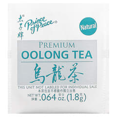 Prince of Peace, Té Oolong prémium, 100 bolsitas de té envueltas individualmente (1,8 g) cada una