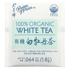 Prince of Peace, Té blanco 100 % orgánico, 100 bolsitas de té, 180 g (6,35 oz)