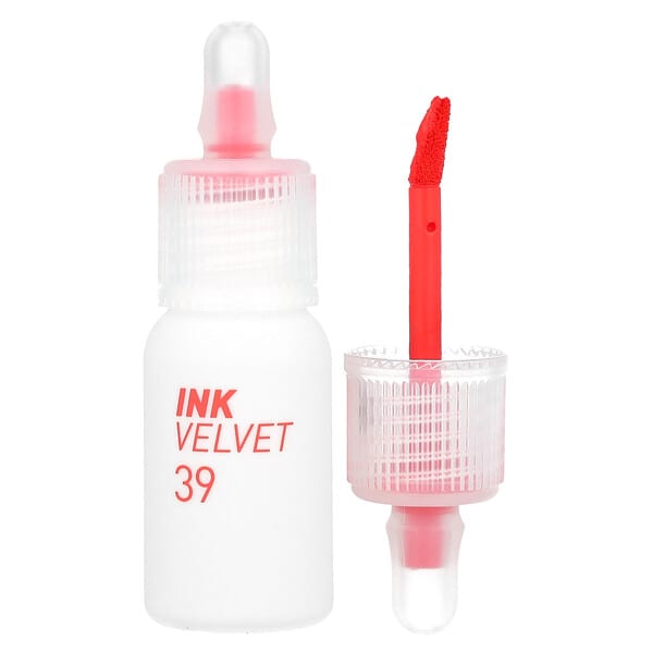 Peripera, 잉크 벨벳 립 틴트, 웨더, 39 써니 오렌지, 4g(0.14oz)