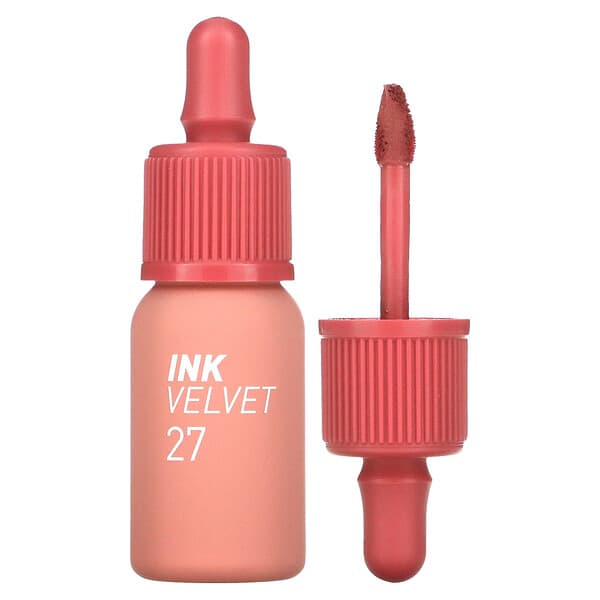 Peripera, Ink Velvet, 27 Strawberry Nude, 0.14 oz (4 g)