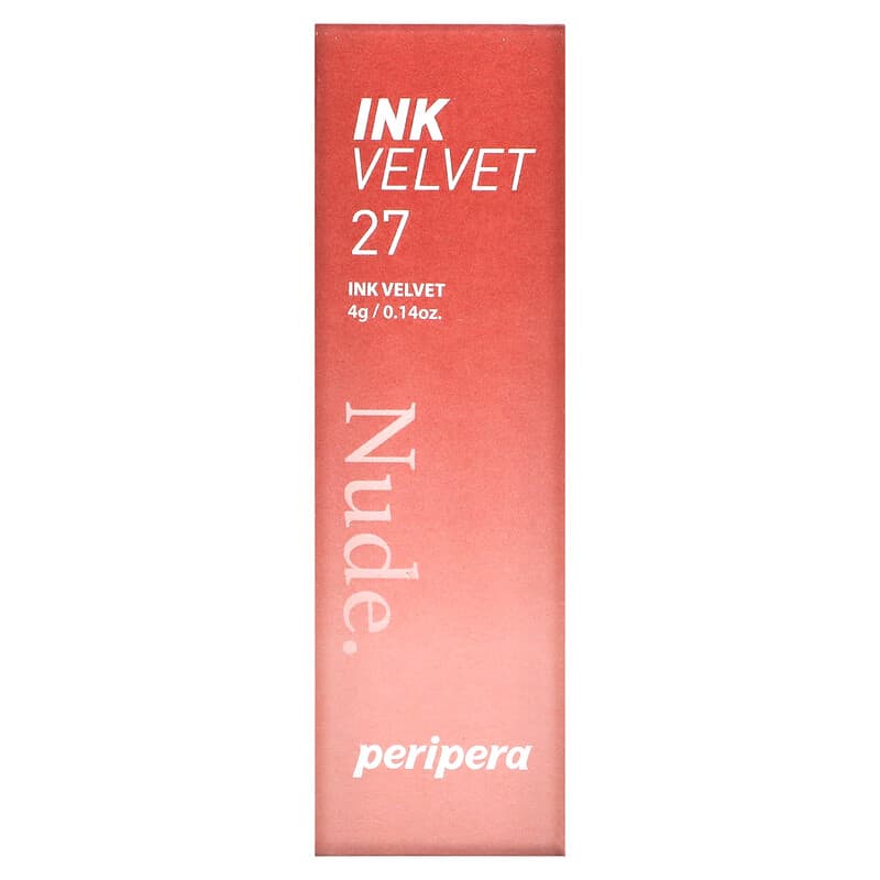 Ink Velvet Lip Tint, 27 Strawberry Nude, 0.14 oz (4 g)