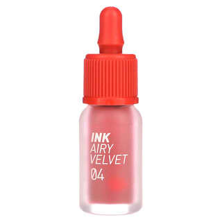 Peripera, Tinte para los labios Ink Airy Velvet, 04 Pretty Pink, 4 g (0,14 oz)