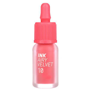 Peripera, Tinta Airy Velvet Lip Tint, 10 Twinkle Pinkism, 4 g (0,14 oz)