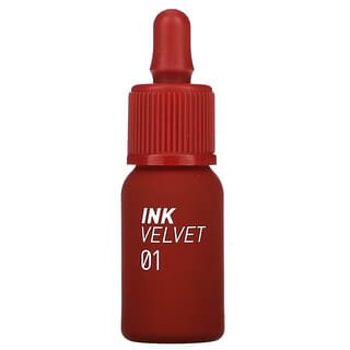 Peripera‏, צבע לשפתיים Ink Velvet Lip Tint, ‏01 Good Brick, 4 גרם (0.14 אונקיות)