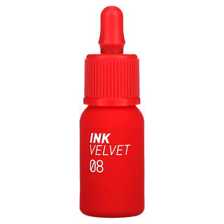 Peripera, Teinte à lèvres Ink Velvet, 08 Sellout Red, 4 g