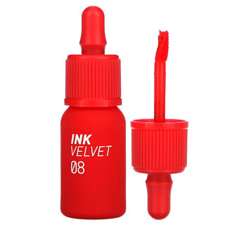 Peripera, Ink Velvet Lip Tint, 08 Vermelho esgotado, 4 g (0,14 oz)