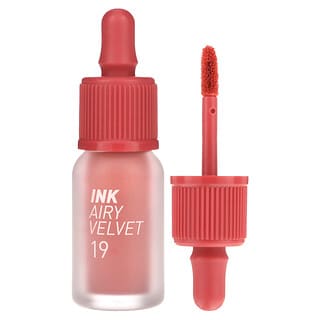 Peripera, Ink Airy Velvet Lip Tint, 19 Rosa elfo claro, 4 g (0,14 oz)