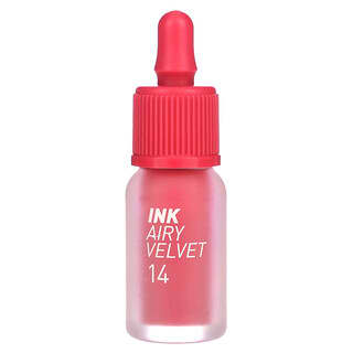 Peripera, Tinte para los labios Ink Airy Velvet, 14 Rosy Pink, 4 g (0,14 oz)