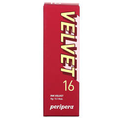 Peripera (بيريبيرا)‏, ملون الشفاه Ink Velvet ، 16 لون فوشيا وردي ، 0.14 أونصة (4 جم)
