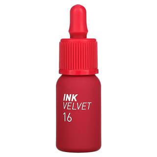 Peripera, Ink Velvet Lip Tint, 16 Coração Fúcsia Rosa, 4 g (0,14 oz)