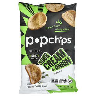 Popchips, Originál, zakysaná smetana a cibule, 142 g