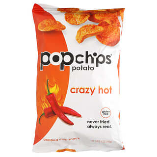 Popchips, رقائق بطاطا، Crazy Hot، 5 أوقية (142 جم)