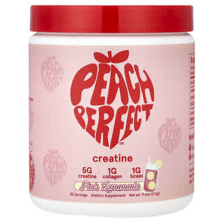 Peach Perfect, Creatine, Pink Lemonade, 9.6 oz (272 g)