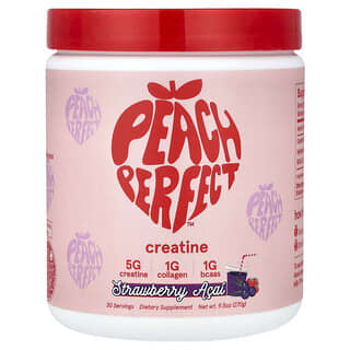 Peach Perfect, Creatina, Asaí y fresa, 270 g (9,5 oz)
