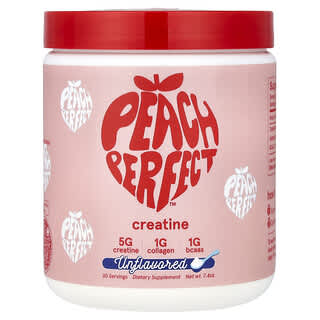 Peach Perfect, Creatine, Unflavored, 7.4 oz