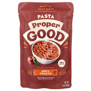 Proper Good, Inc, Pasta lista para comer, Tomate picante, Picante, 283 g (10 oz)