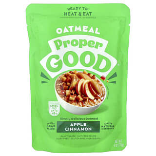 Proper Good, Inc, Oatmeal, Apple Cinnamon, 6 oz (170 g)