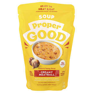 Proper Good, Inc, Soup, Creamy Meatball , 12 oz (340 g)