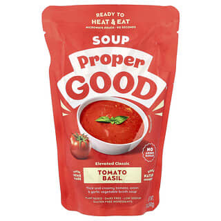 Proper Good, Inc, томатный суп с базиликом, 340 г (12 унций)