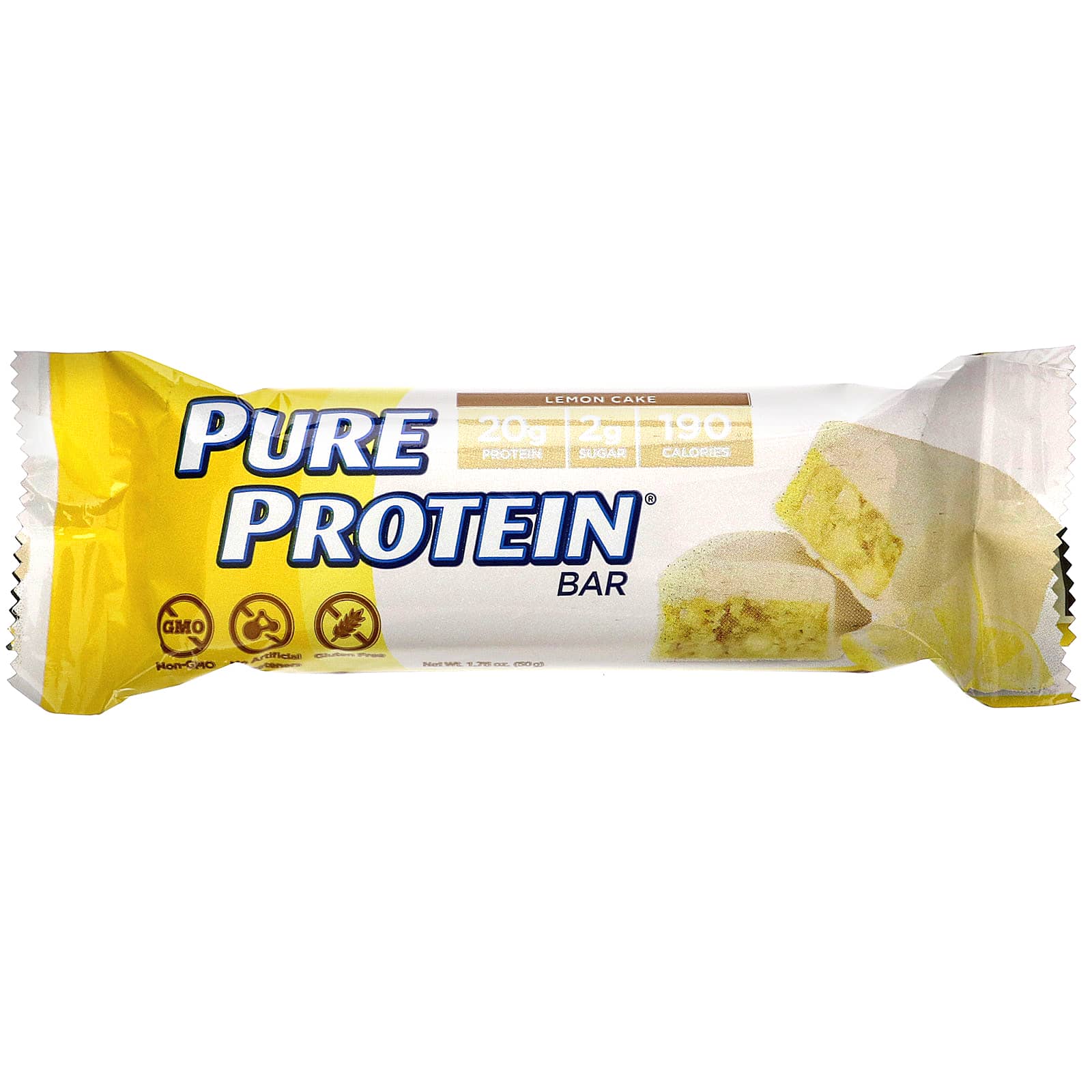 Pure Protein, Lemon Cake Bar, 6 Bars,  oz (50 g) Each
