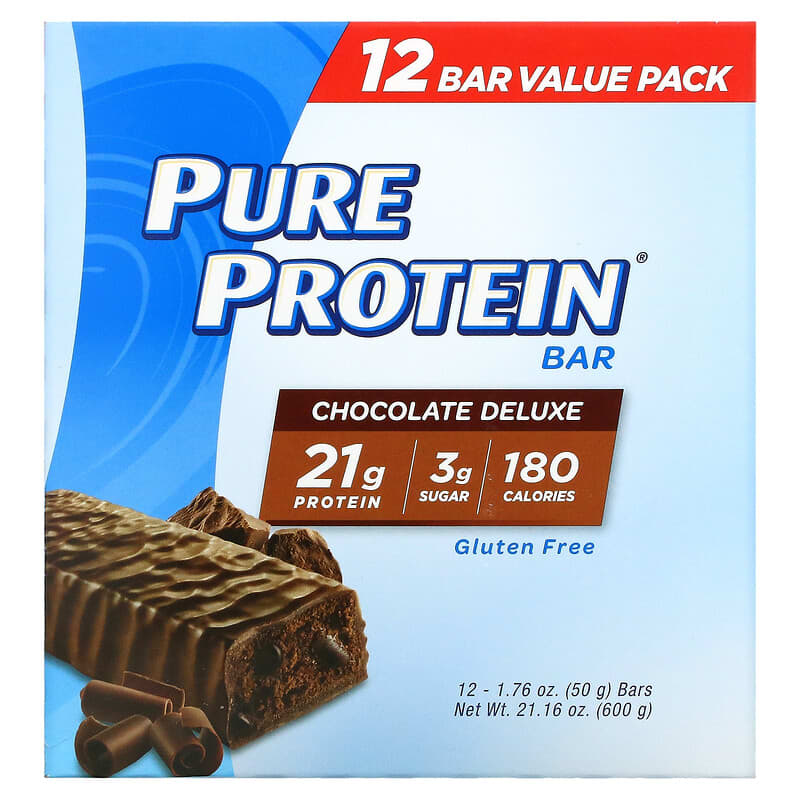 Barre protéinée, Chocolate Deluxe, 12 barres, 50 g chacune