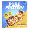 Pure Protein Bar, Chocolate Peanut Butter, 12 Bars, 1.76 oz (50 g) Each