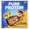 Pure Protein Bar, Chocolate Peanut Butter, 12 Bars, 1.76 oz (50 g) Each