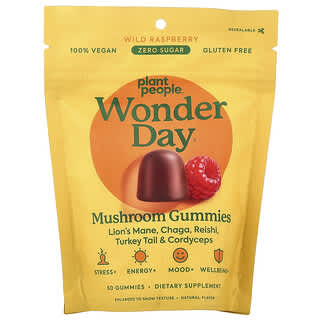 Plant People, WonderDay®, Sienikarkit, Villivadelma, 60 karkkia